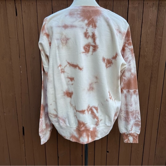 LACAUSA | Size Small NWT Tie Dye C’est La Vie Sweatshirt - Picture 11 of 14